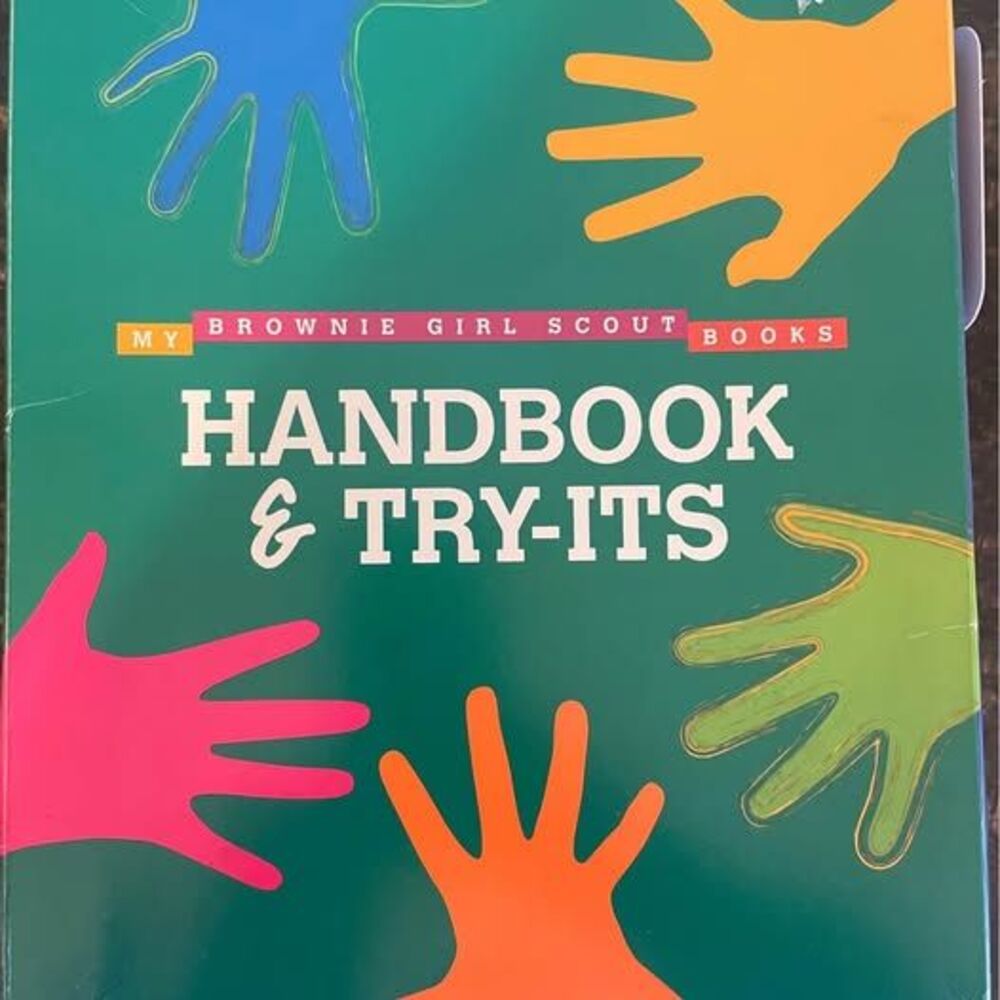 My Brownie Girl Scout Books Try Its and Handbook
